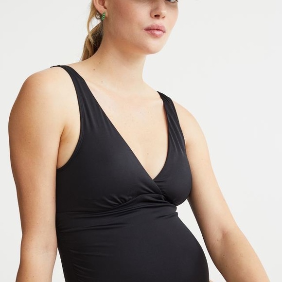 H&M Black Maternity Bathing Suit - Picture 2 of 3
